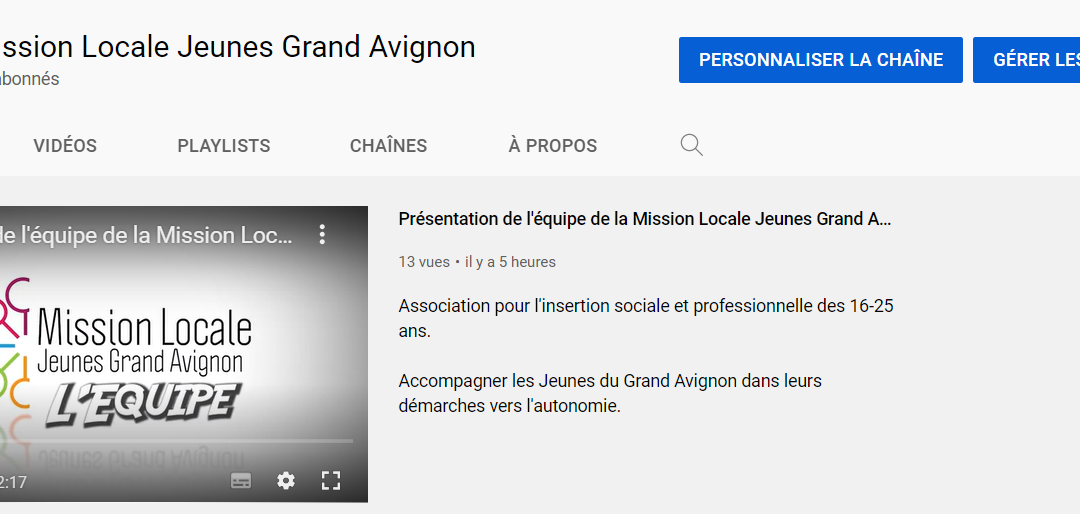 L’équipe de ta Mission Locale Jeunes Grand Avignon