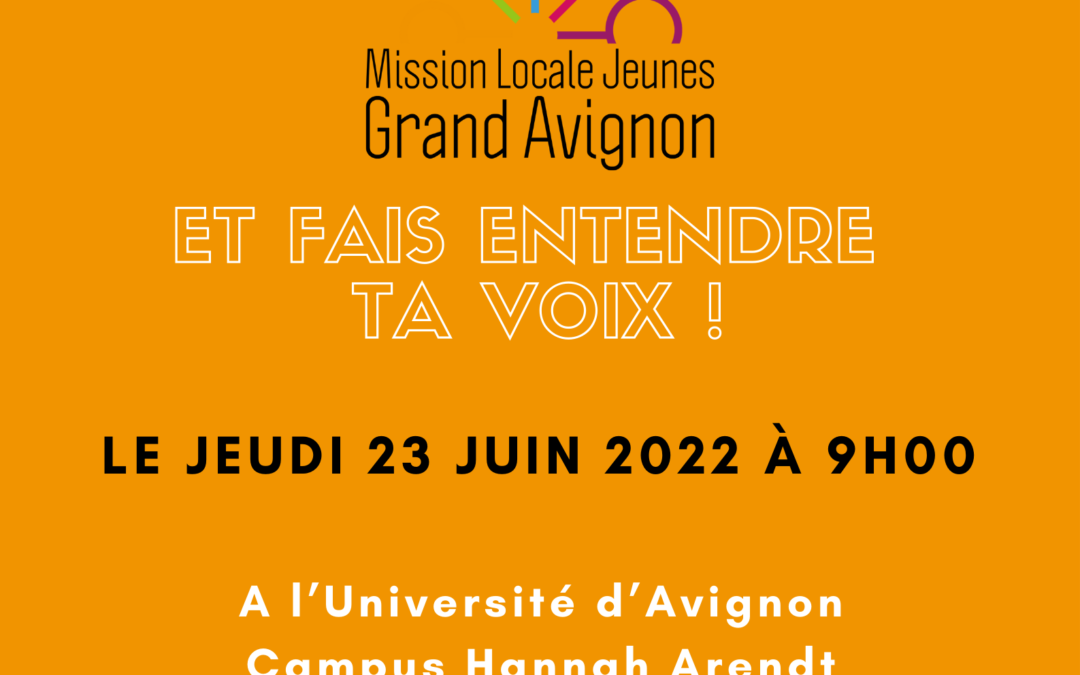 Assemblée Générale Mission Locale Jeunes Grand Avignon