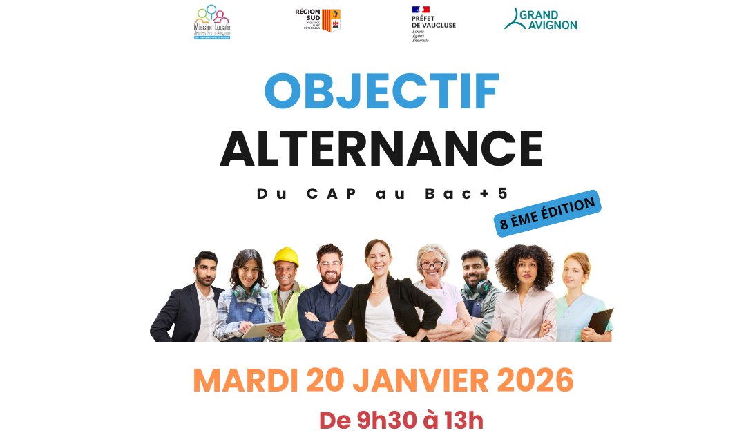 Affiche Forum Objectif Alternance 2026